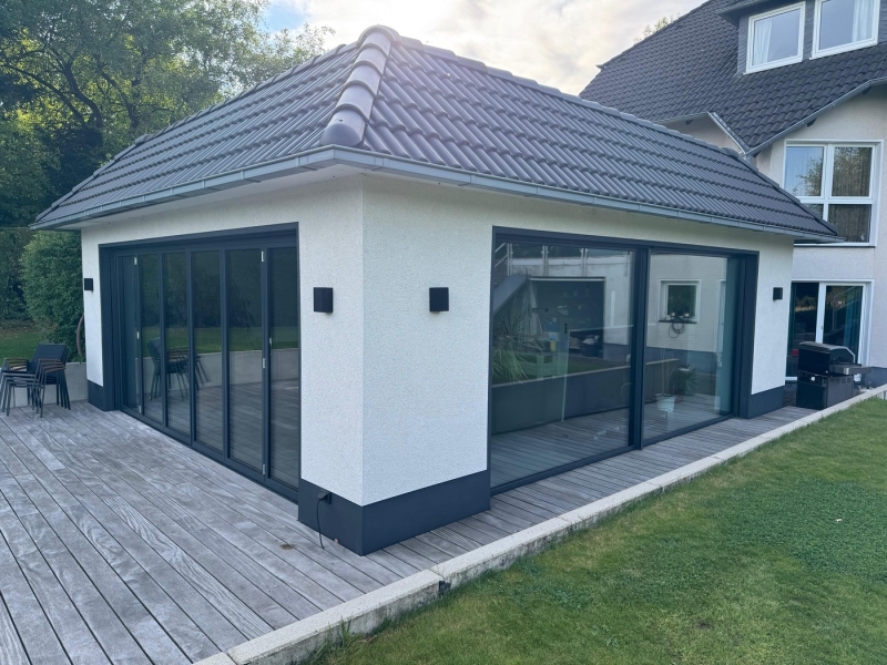 Anbau an ein Mehrgenerationen-Wohnhaus