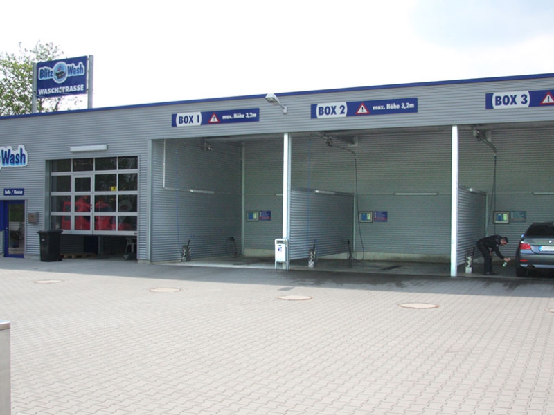 Neubau einer SB-Waschanlage in Euskirchen