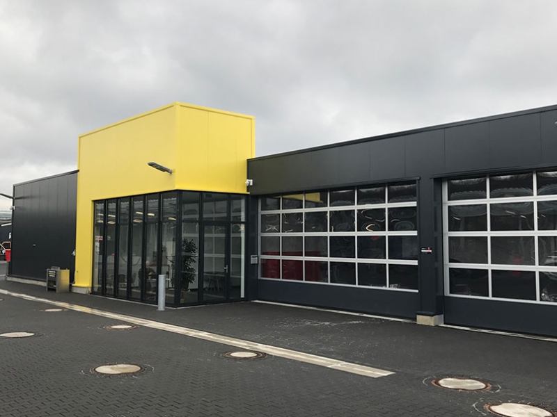  Neubau einer SB - Waschanlage, Korchenbroich