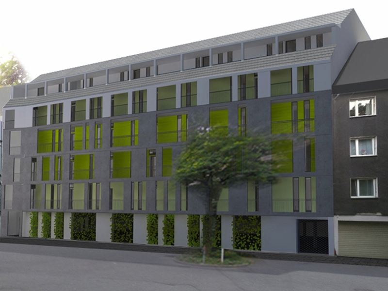 Entwicklung eines Studentenwohnheims